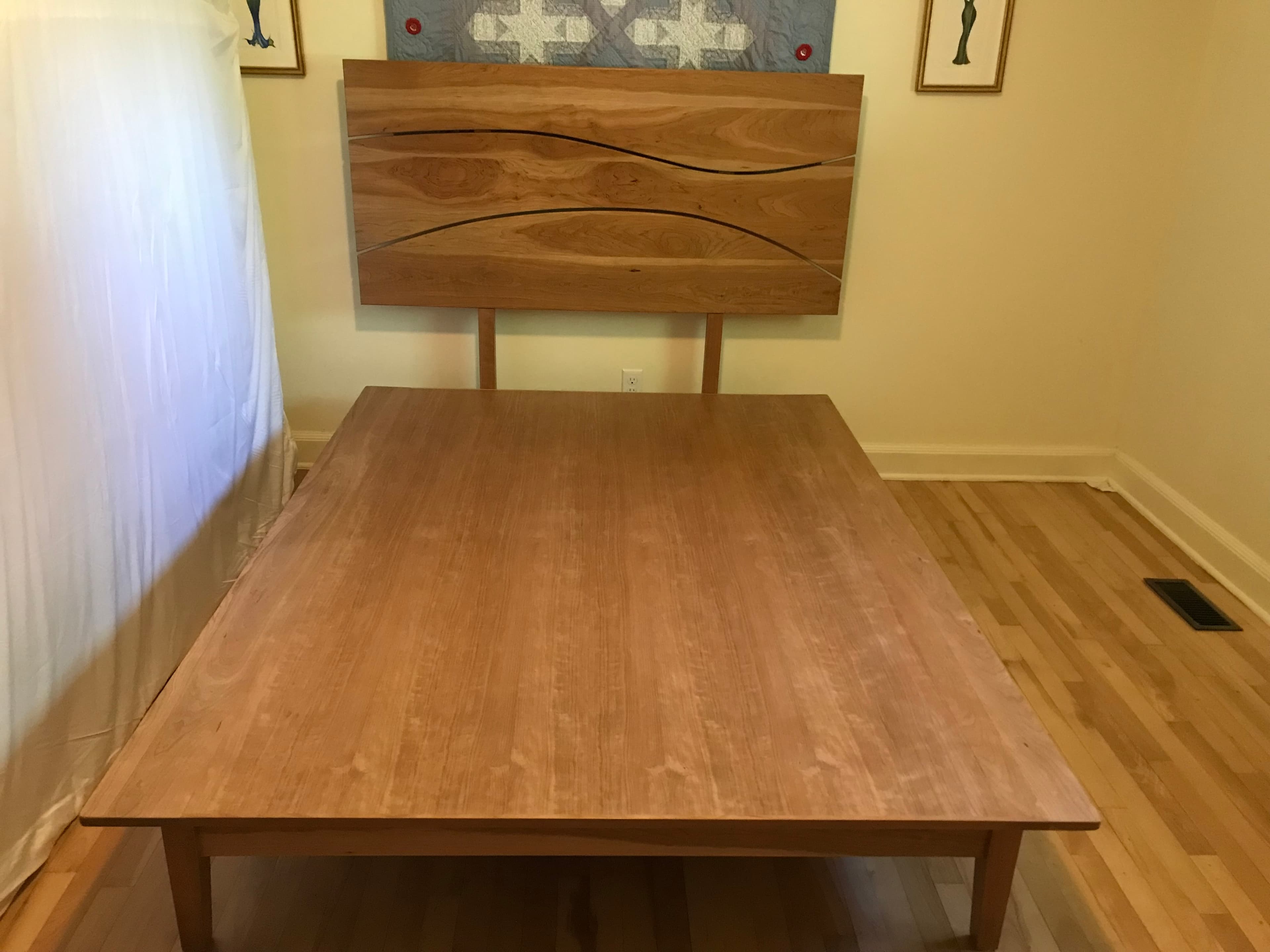 Platform Queen Size Bed — Image 1