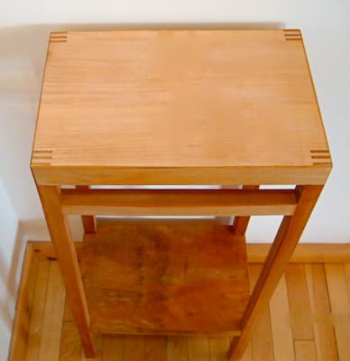 Hall Table — Western Maple — Image 1